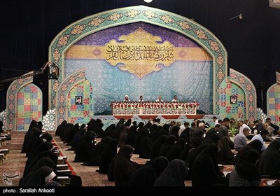 جمع‌خوانی قرآن کریم در حسینیه ثارالله کرمان