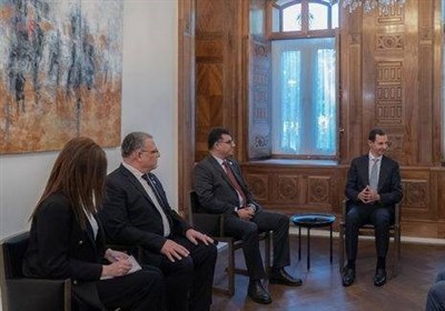  دیدار و گفتگوی وزرای کشاورزی لبنان، عراق و اردن با بشار اسد در دمشق 