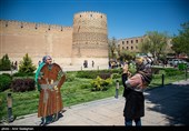 بازدید مسافرین نوروزی از مجموعه تاریخی زندیه - شیراز