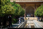 بازدید مسافرین نوروزی از مجموعه تاریخی زندیه - شیراز
