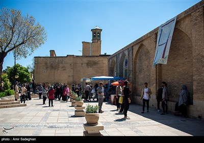 بازدید مسافرین نوروزی از مجموعه تاریخی زندیه - شیراز