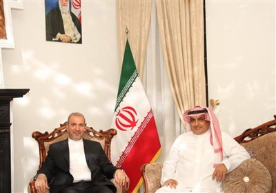  حضور سفیر عربستان در ضیافت سفارت ایران در بغداد+تصاویر 