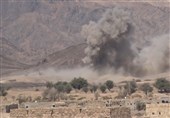 شهادت یک یمنی در حمله توپخانه‌ای ارتش عربستان به صعده