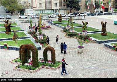المان های نوروزی در مشهد