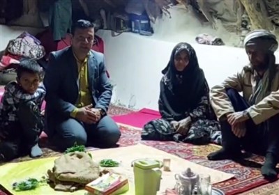 سفره افطار ساده و باصفای عشایر شهرستان مرزی زیرکوه + فیلم