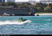 تفریحات دریایی گردشگران نوروزی در کیش