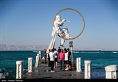 تفریحات دریایی گردشگران نوروزی در کیش