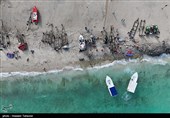 تفریحات دریایی گردشگران نوروزی در کیش
