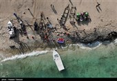 تفریحات دریایی گردشگران نوروزی در کیش