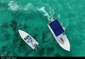 تفریحات دریایی گردشگران نوروزی در کیش
