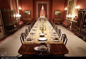 مسافران نوروزی در کاخ سعدآباد