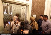 مسافران نوروزی در کاخ سعدآباد