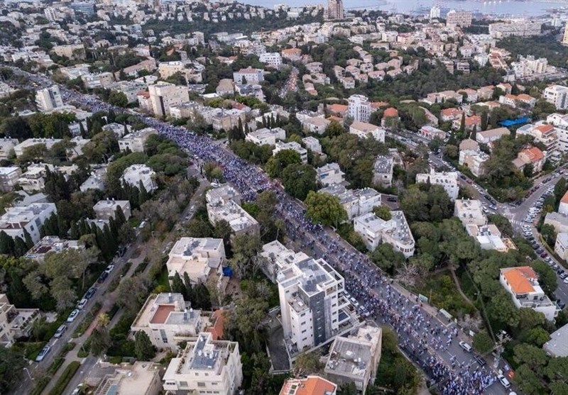 تشدید بحران در رژیم صهیونیستی|تظاهرات مخالفان نتانیاهو برای سیزدهمین هفته پیاپی