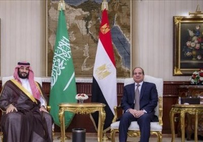  دیدار و گفتگوی رئیس جمهور مصر با محمد بن سلمان در جده 