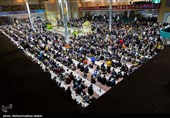 Hazrat Masoumeh's Shrine Hosts Ramadan Iftar in Qom