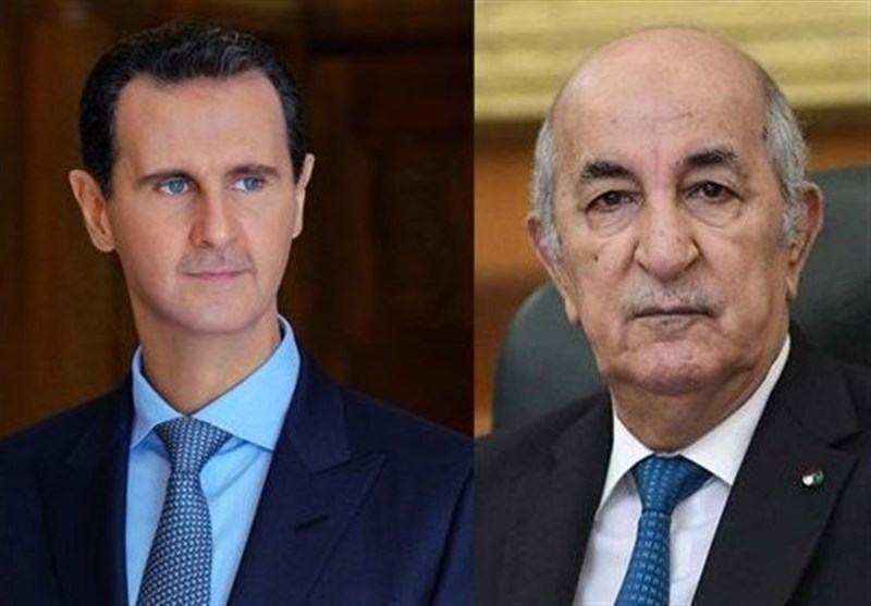 الأسد یبحث هاتفیاً مع الرئیس الجزائری التطورات السیاسیة على الساحة العربیة