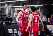 بسکتبال 3 نفره ایران در مکان 54 جهان