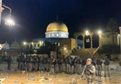 مجروح شدن 20 نمازگزار فلسطینی در مسجد الاقصی/ تظاهرات فلسطینیان در حمایت از الاقصی