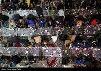 Iftar Meal Served in Iran