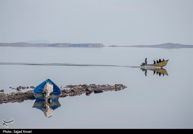 روزهای خوش دریاچه ارومیه + تصاویر