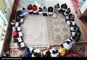 اعتکاف رمضانیه دانش آموزان بجنوردی به روایت تصویر