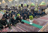مراسم ‌ترحیم مادر سردار اشتری در اصفهان + تصاویر