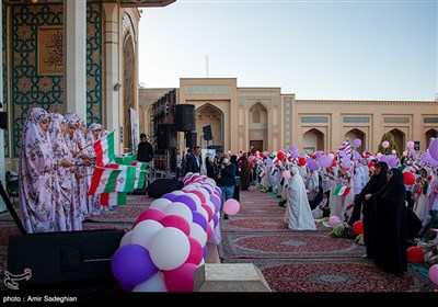 جشن روزه اولی ها در حرم مطهر حضرت شاهچراغ (ع) -امیر صادقیان