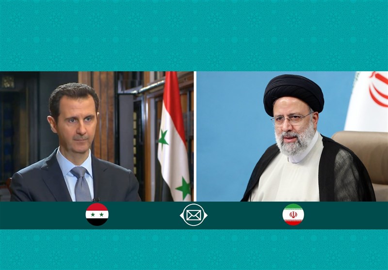رئیسی روز ملی سوریه را تبریک گفت