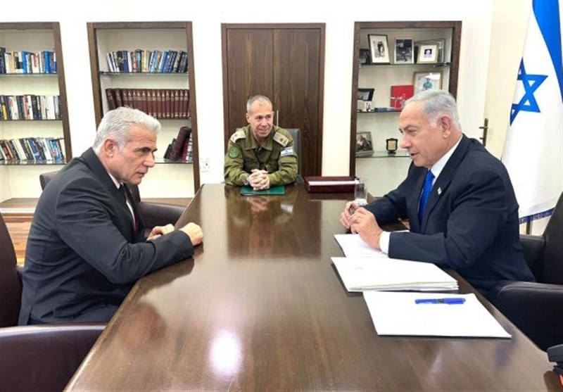 نشست امنیتی نتانیاهو و لاپید