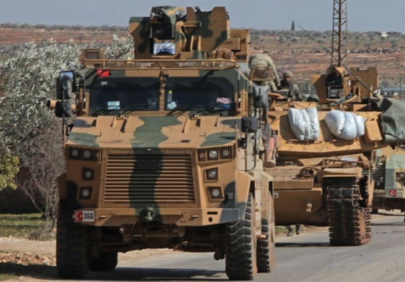 تحرکات نظامی گسترده ترکیه در خطوط مقدم با ارتش سوریه در ادلب