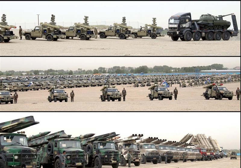 1084 دستگاه انواع تجهیزات و تسلیحات جدید به نیروی زمینی ارتش الحاق شد + تصاویر