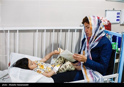 مراسم احیای شب بیست و یکم در بیمارستان کودکان طالقانی - گرگان