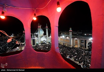 احیای شب بیست و یکم در امامزاده محمد هلال بن علی(ع) - آران و بیدگل