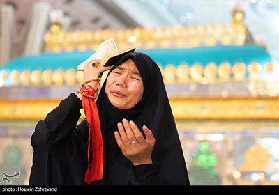 مراسم احیاء شب بیست و یکم ماه رمضان در حرم امام خمینی (ره)