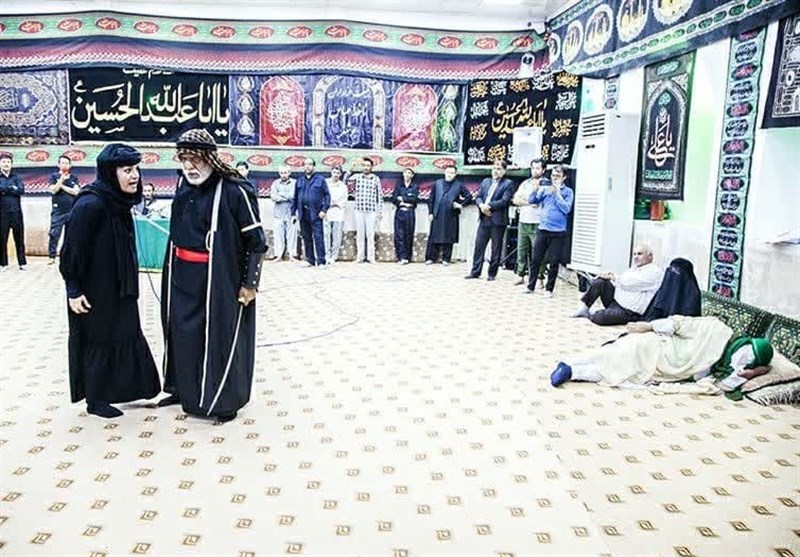 تعزیه‌خوانی شهادت حضرت علی (ع) در بوشهر/ رونمایی از کتاب حسین تشنه لب