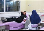 اهدای خون در شب بیست و سوم ماه رمضان - قزوین
