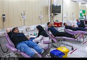ذخایر خونی کرمانشاه برای 12 روز مطلوب شد