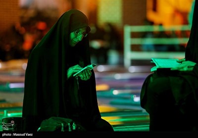 مراسم احیای شب بیست و سوم ماه رمضان در تبریز 