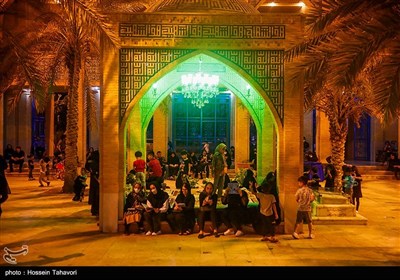 مراسم احیای شب بیست و سوم ماه رمضان در کیش 