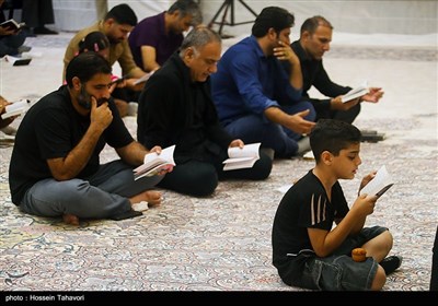 مراسم احیای شب بیست و سوم ماه رمضان در کیش 