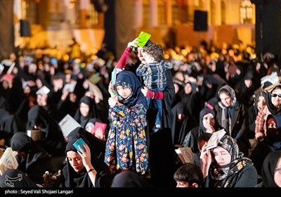 مراسم احیای شب بیست و سوم ماه رمضان در ساری