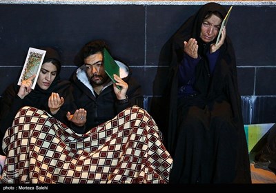 مراسم احیای شب بیست و سوم ماه رمضان در مبارکه اصفهان 