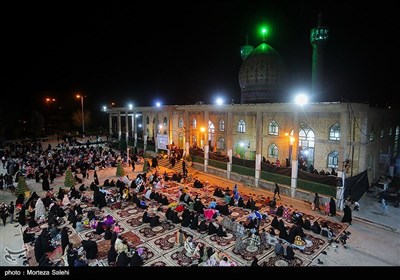 مراسم احیای شب بیست و سوم ماه رمضان در مبارکه اصفهان