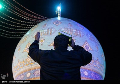 مراسم احیای شب بیست و سوم ماه رمضان در مسجد مقدس جمکران 