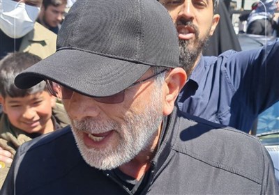  حضور سردار قاآنی در راهپیمایی روز قدس تهران 
