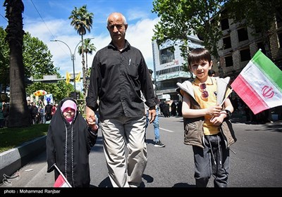 راهپیمایی روز جهانی قدس در رشت 