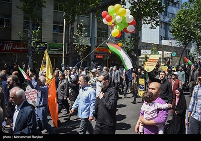 راهپیمایی روز جهانی قدس در رشت 