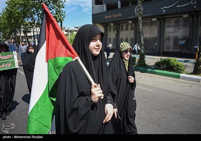 راهپیمایی روز جهانی قدس در رشت 