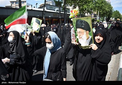 راهپیمایی روز جهانی قدس در رشت 