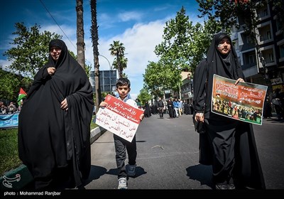 راهپیمایی روز جهانی قدس در رشت